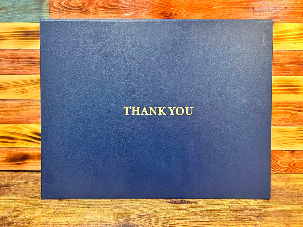 Thank You Engraved Cover