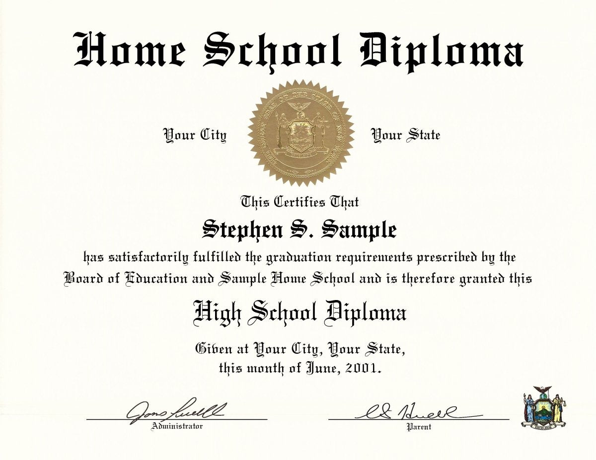 Homeschool Diplomas - Hey Congrats!