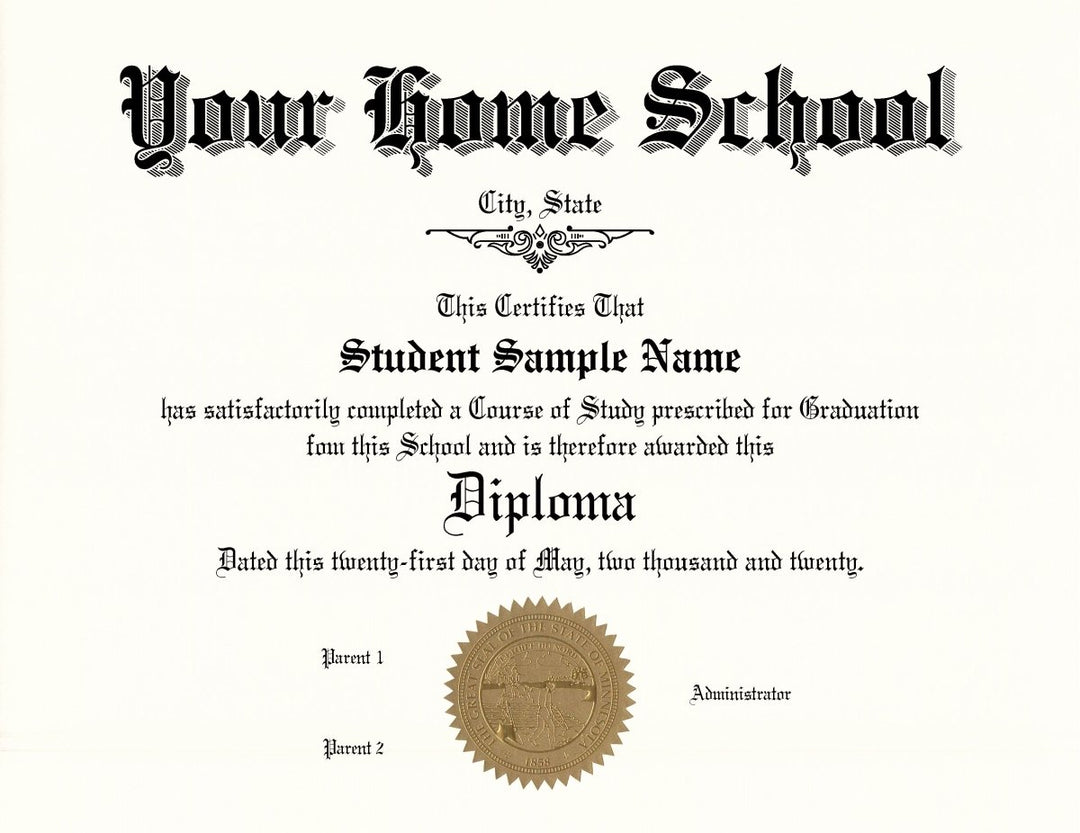 Homeschool Diplomas - Hey Congrats!