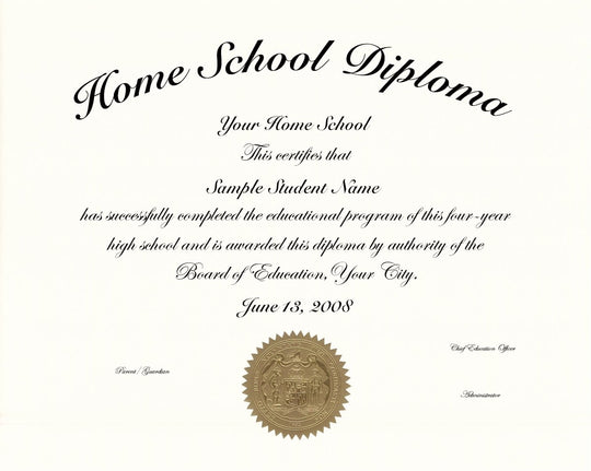 Homeschool Diplomas - Hey Congrats!
